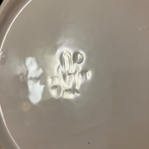 Vintage Pfaltzgraff Squirrel Needlepoint Cross Stitch 8.5" Plate RARE! Item A - Picture 5 of 6